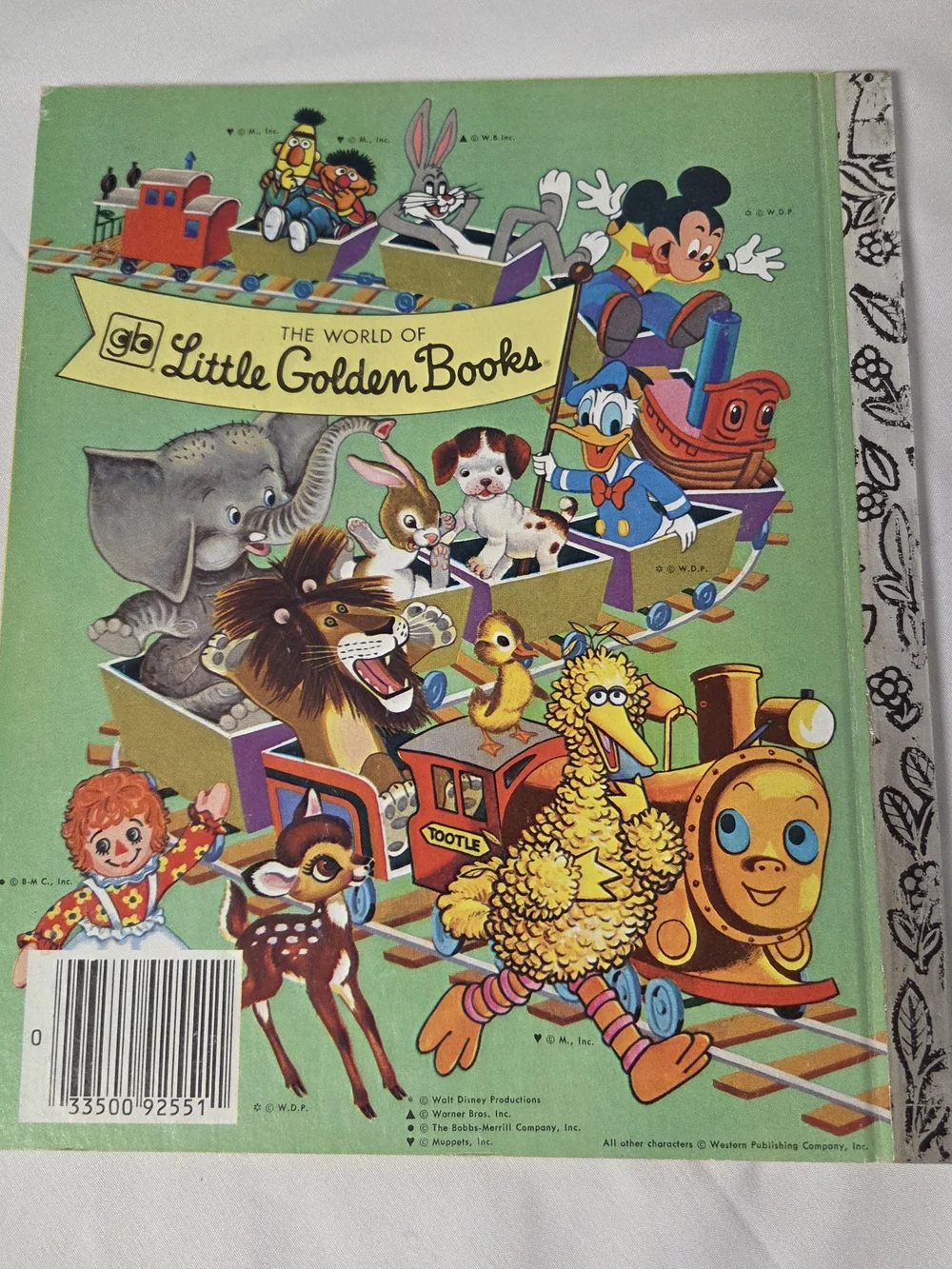Vintage A Little Golden Book The Saggy Baggy Elephant  1974
